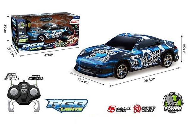 Remote Control High Speed Power Flash Racing Car