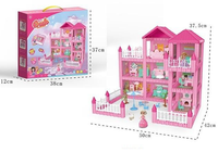 DIY 8 Rooms Princess Doll House