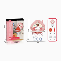 Kids Bunny Themed Basketball Hoop Set