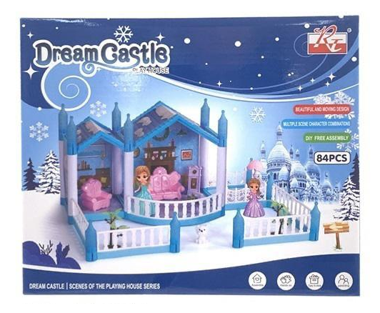84Pcs DIY Dream Castle Play House