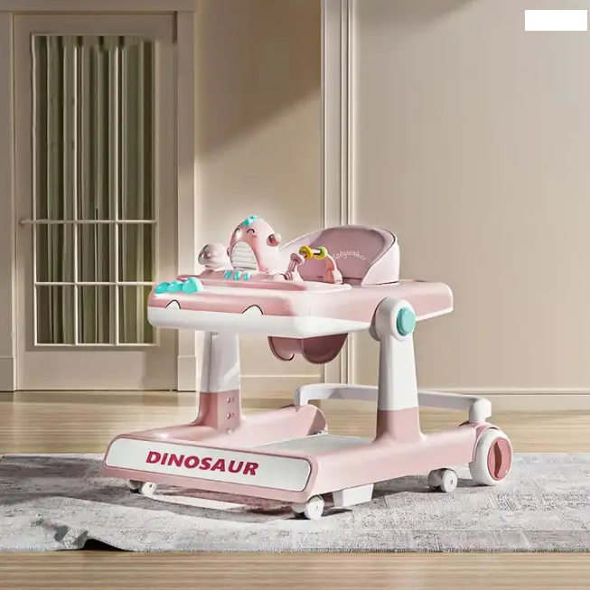 3in1 Multi-functional Dinosaur Baby Walker - Pink