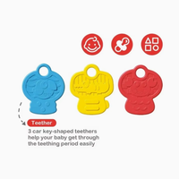 Kids Musical Car With Teether Keys