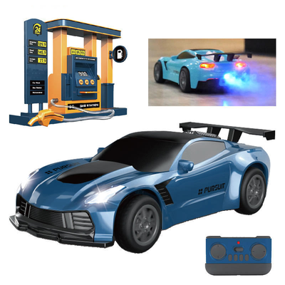 2.4GHz RC Electric Crazon Smoke Car With Petrol Station