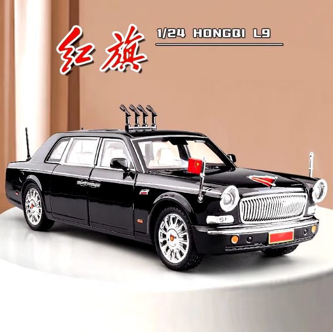 1:24 Diecast HongQi L9 Luxury Limousine Model