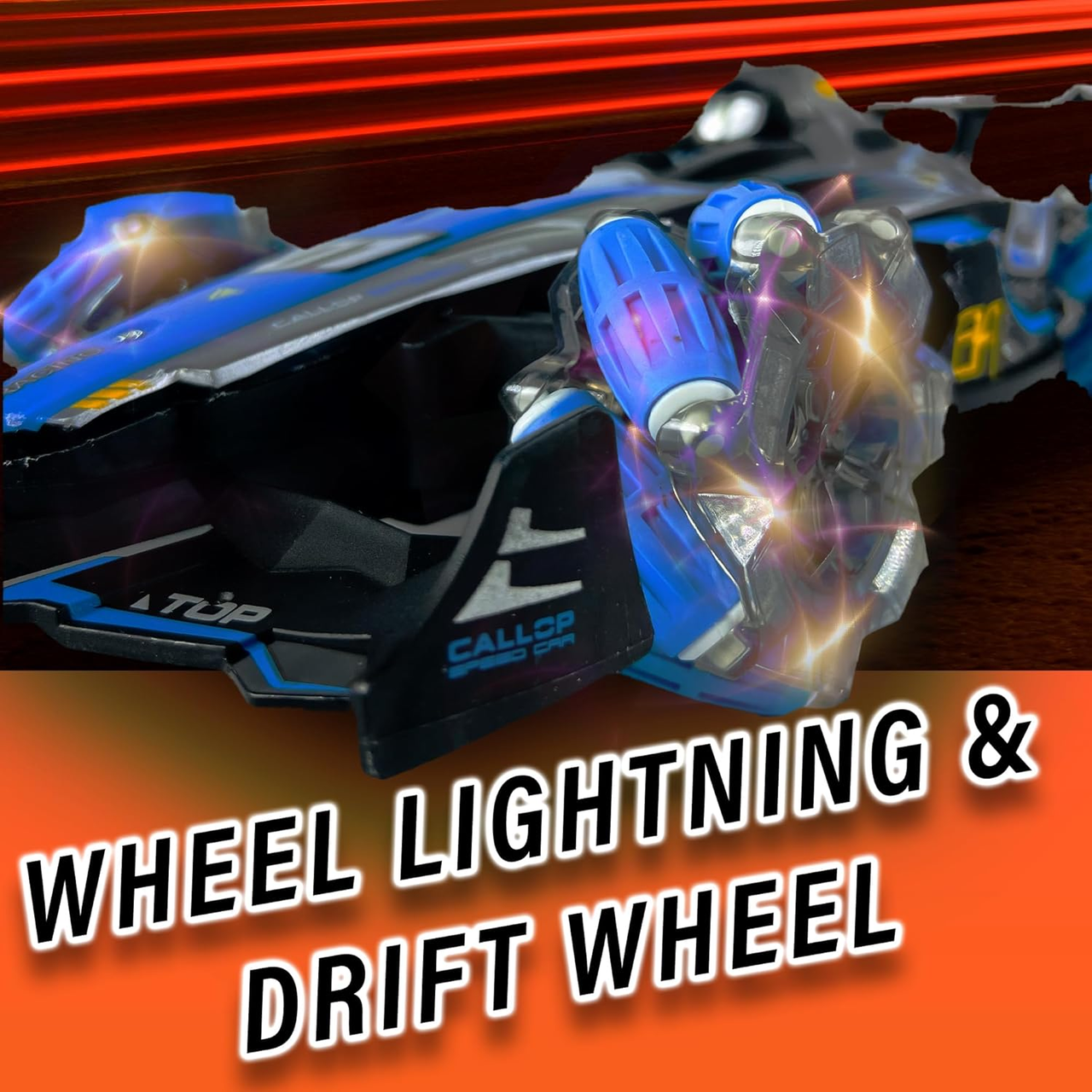 2.4G Remote & Watch Control Ferrari F1 Stunt Car With Smoke