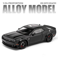 1:24 Diecast Dodge Challenger Hellcat SRT Model Car