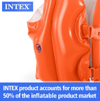 Intex Deluxe Inflate Swimming Vest - Red