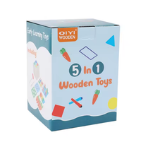 5in1 Wooden Montessori Educational Toy