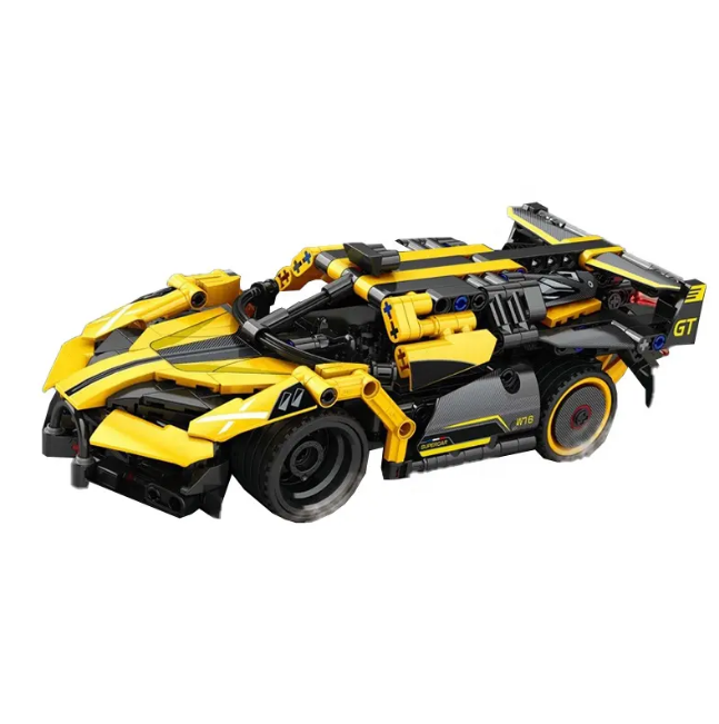 2.4GHz RC DIY LEGO Bricks Bugatti Model - 372Pcs