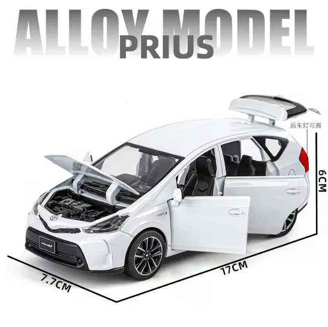 1:32 Diecast Toyota Prius Model Car