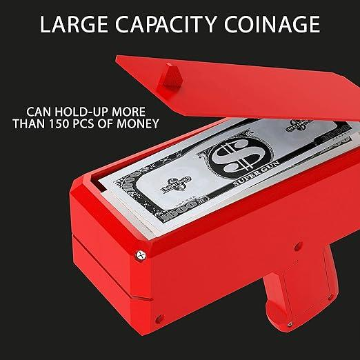 Electric Super Money Rain Gun Toy