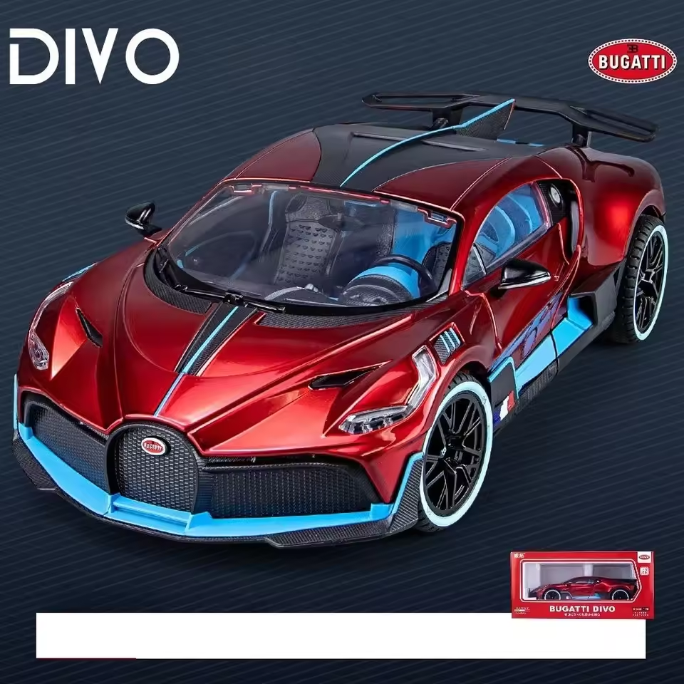 1:18 Diecast Bugatti Divo Model Car