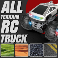 RC Big Foot Tesla Stunt Off-Road Truck