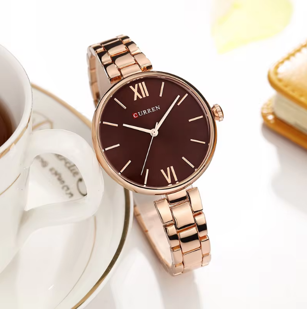 CURREN Blanche Luxury Stainless Steel Wrist Watch - Copy