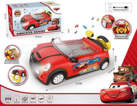 Electric McQueen Car Adventure Steering Wheel Toy