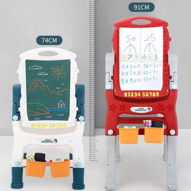 Kids Double-Sided Black & White Drawing Board
