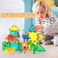 27Pcs Magnetic Tiles Building Blocks