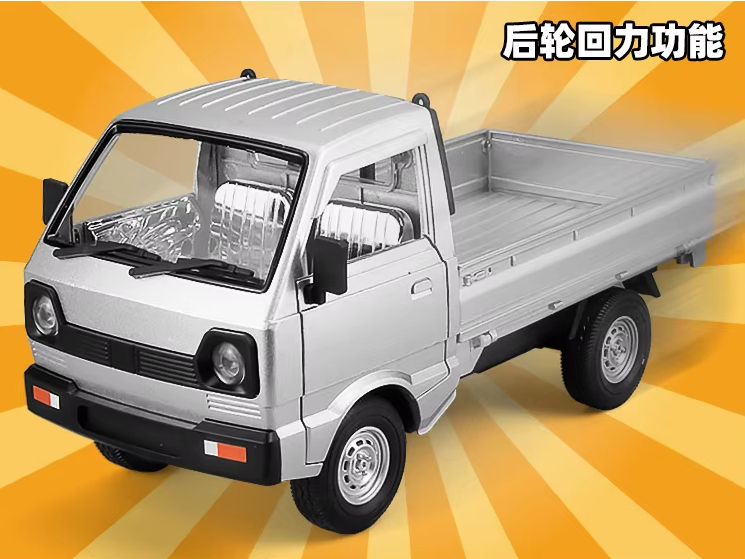 1:24 Diecast Suzuki Pickup Model Truck With Gold Bricks