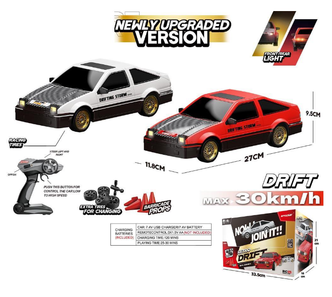 2.4G RC 4WD Storm Drifting Car