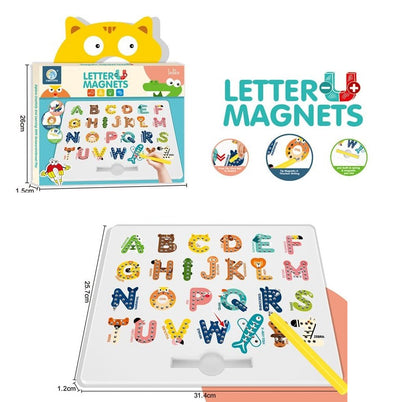 Creative Magnetic Cartoon Alphabets Board