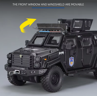 1:24 Diecast Police Tiger Armor Vehicle