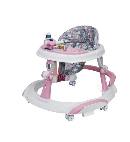 Baby Light & Musical Walker With Aircraft Toy Tray