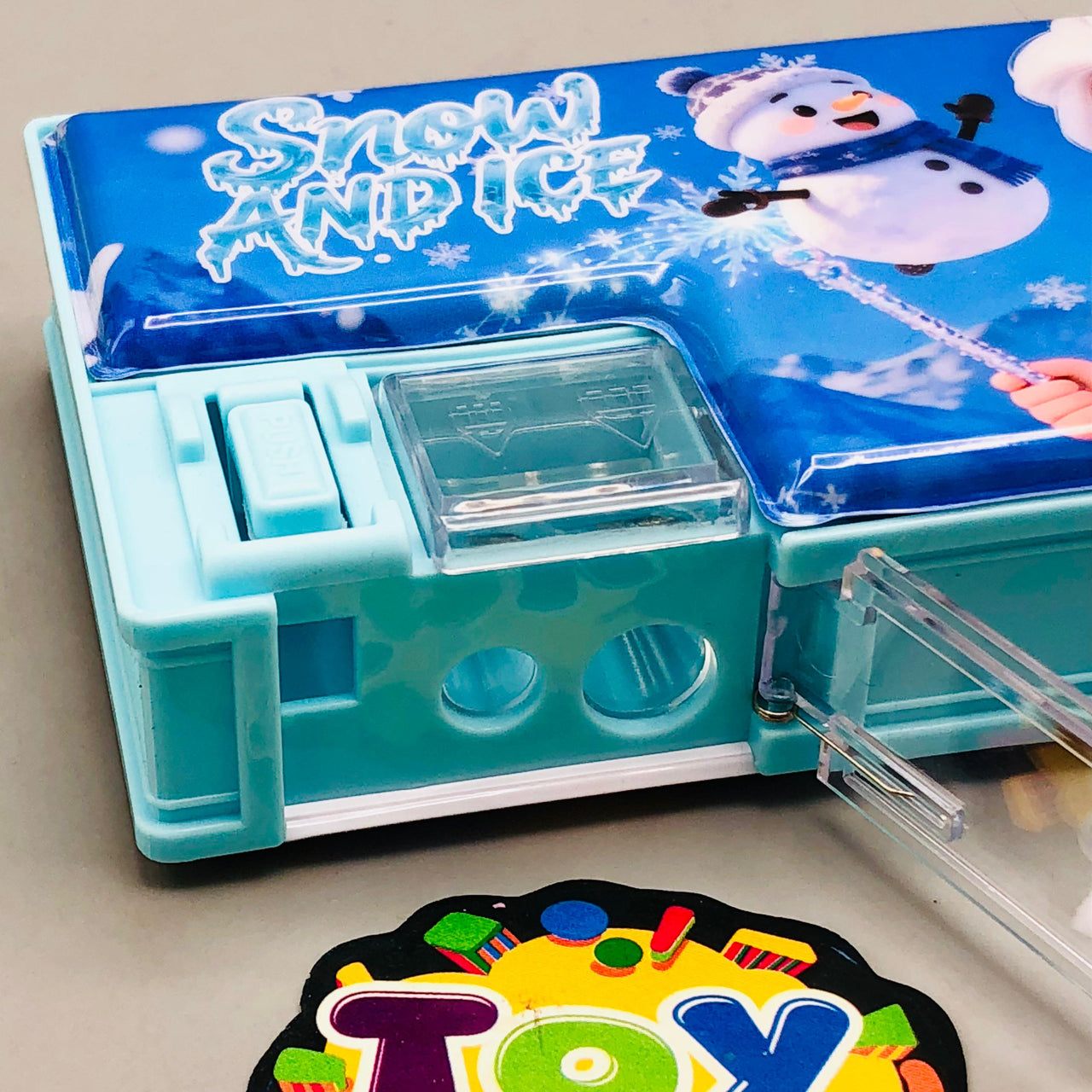 Snow & Ice Double-Sided Geometry Box With Calculator