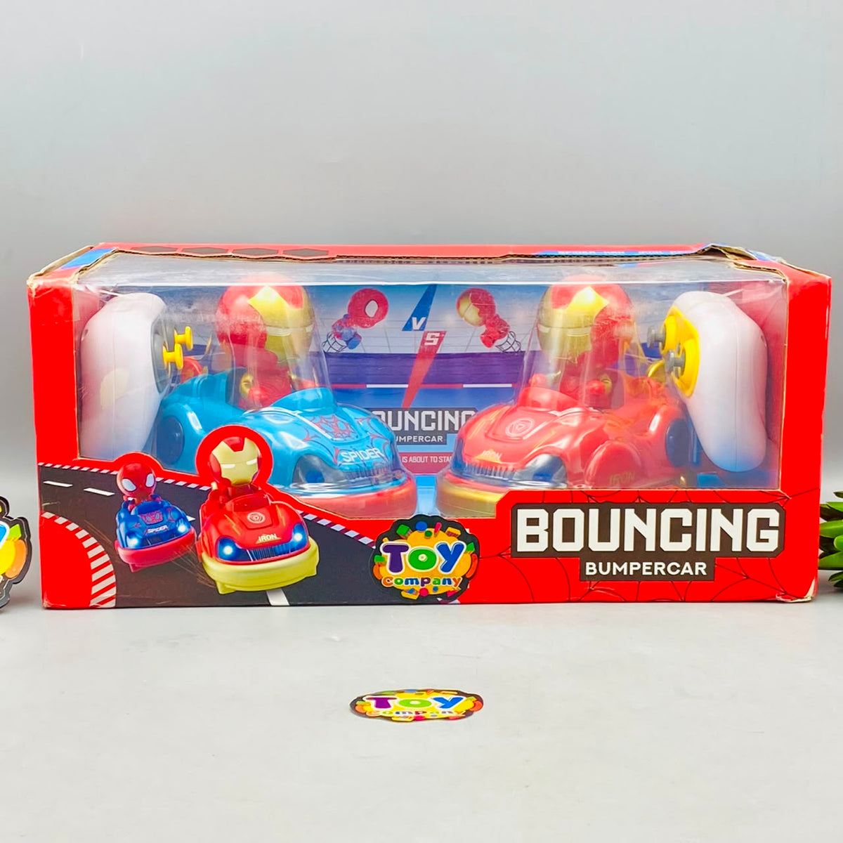 RC 2Pcs Bouncing Bumper Cars Set