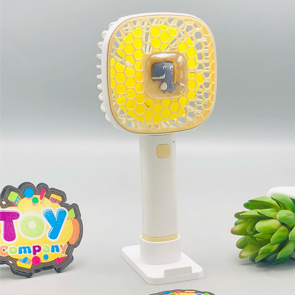 Rechargeable Animal Themed Handheld & Desktop Fan