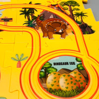 Manual 5Pcs DIY Track Car Puzzle Set - Minor Fault
