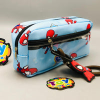 Premium Spider Themed Kids Pencil Pouch