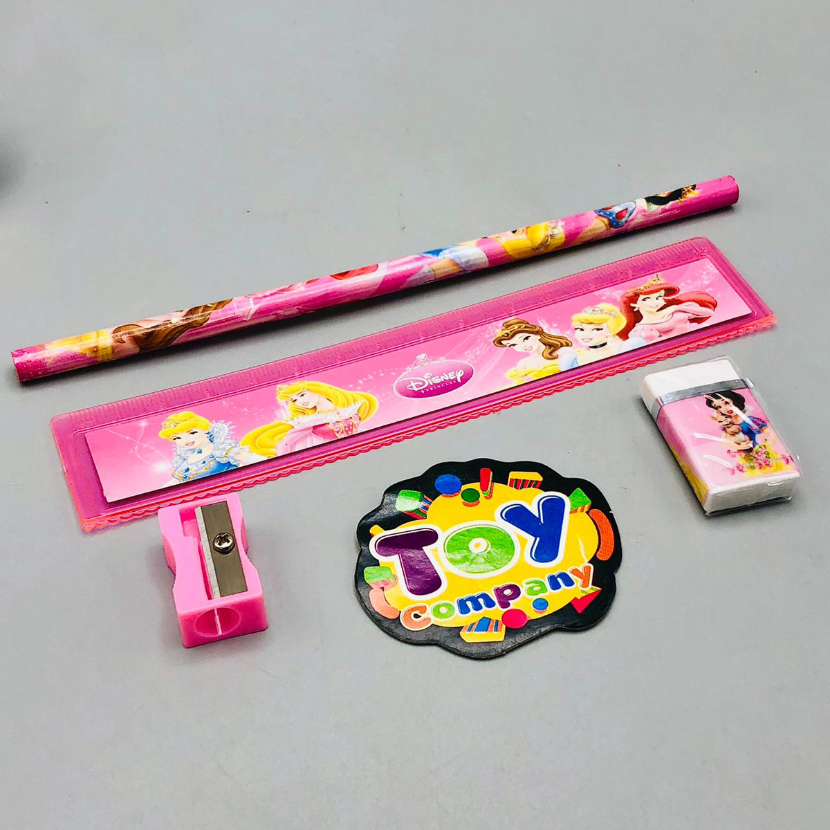6Pcs Tin Geometry Box For Girls - Assortment