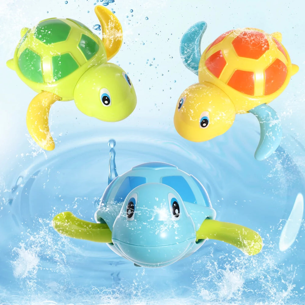 Newborn Cute Turtle Bath Toy - 1Pc