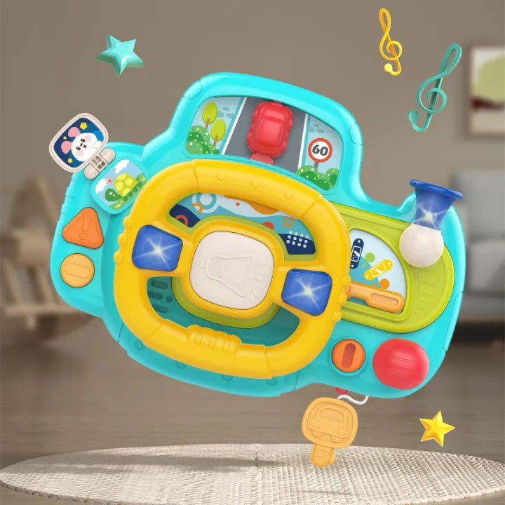 Huanger Musical Steering Wheel With Light & Music