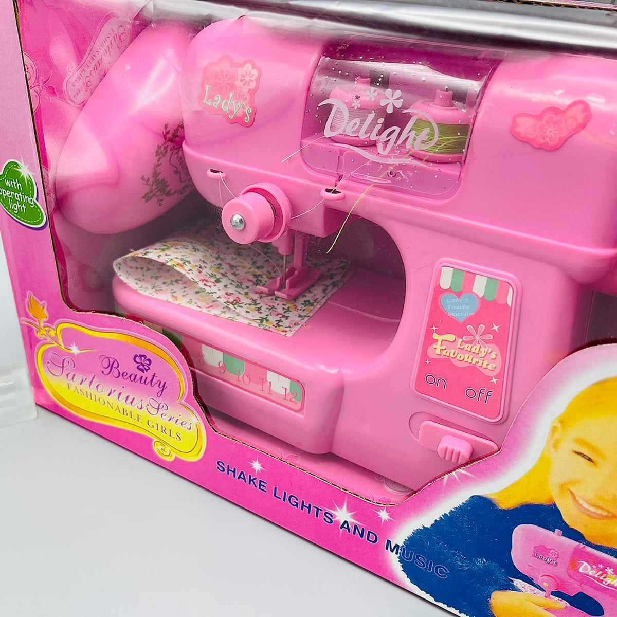Realistic Sewing Machine for Girls