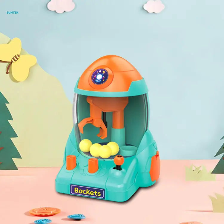 Space Rocket Ball Catcher Mini Claw Game