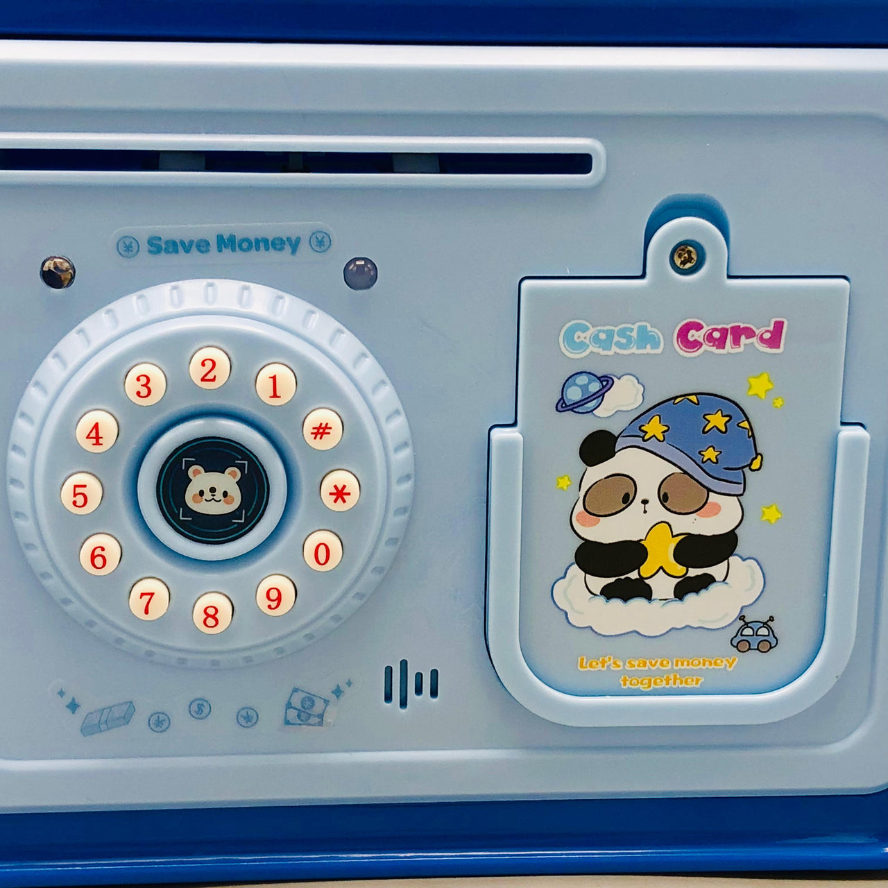 Kids Password & Face Recognition ATM Machine - Blue