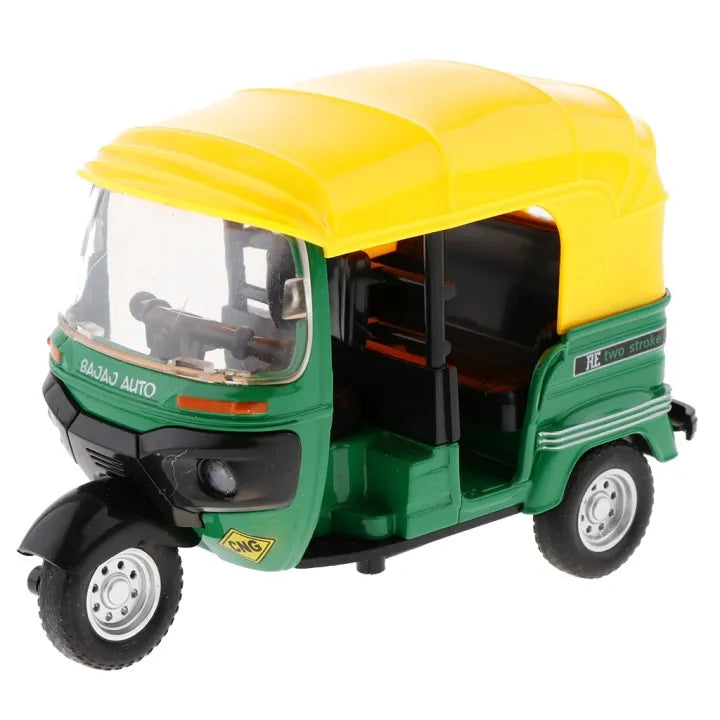 1:14 Diecast Mini CNG Auto Rickshaw Model