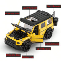 3Pc Diecast Mini Brabos Pullback Model Car 