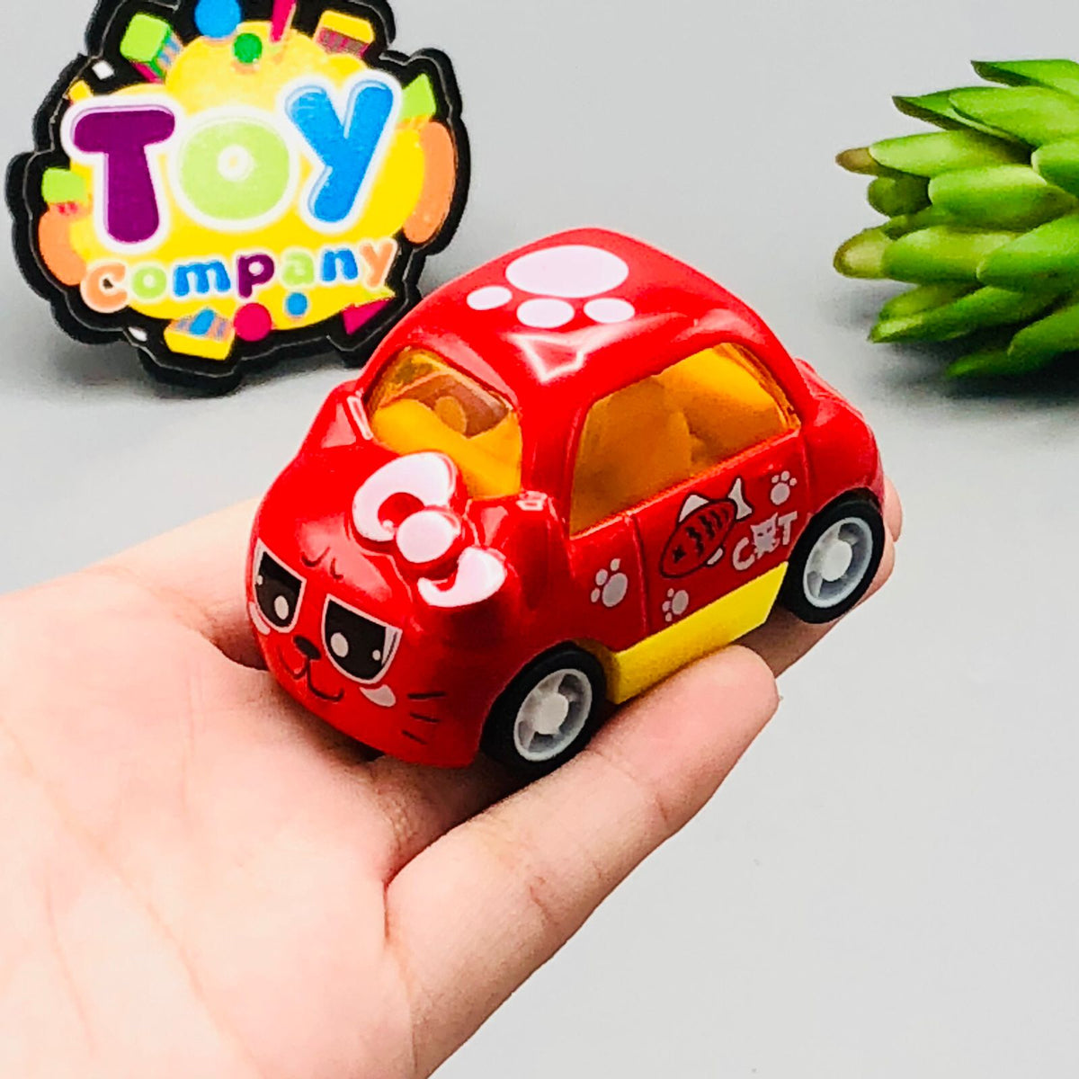 Diecast Friction Cute Animal Theme Car - Assortment
