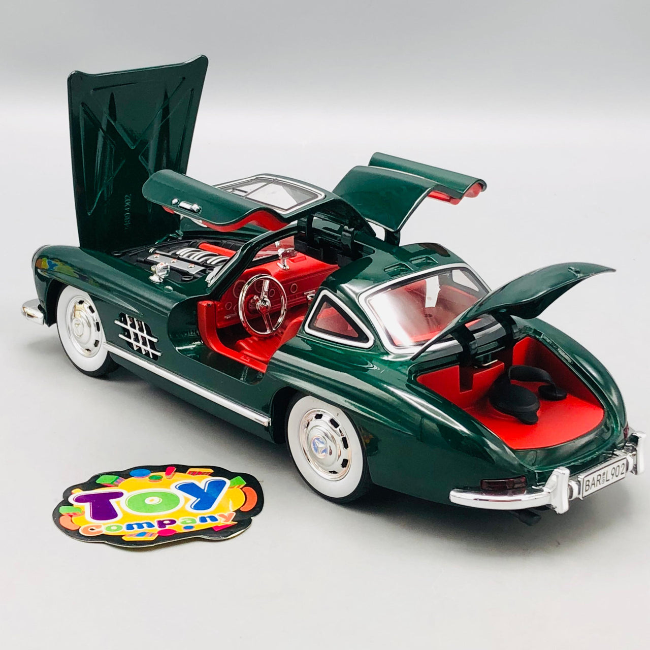 1:24 Diecast Benz 300SL Model Car - Without Smoke