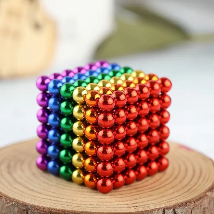 216Pcs Colorful Magnetic Bucky Balls With Storage Box