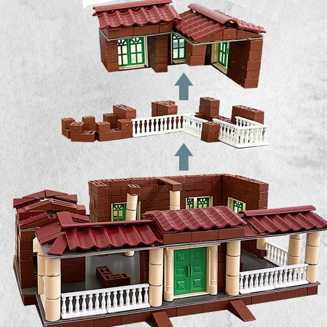 DIY Mini Architect Traditional Building Set