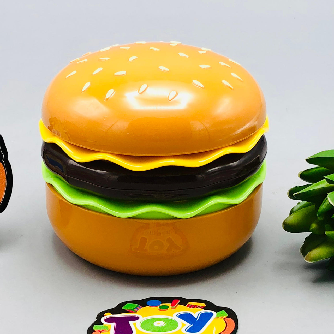 Burger Themed Rechargeable Desktop Fan