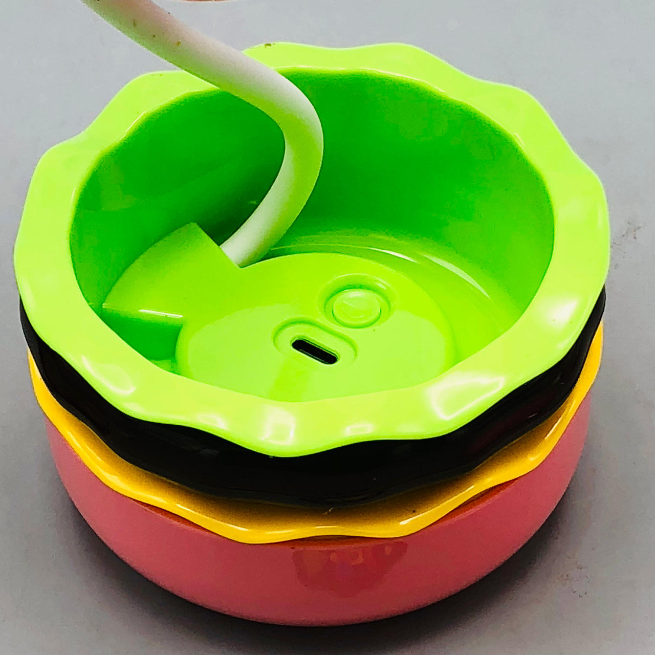 Burger Themed Rechargeable Desktop Fan
