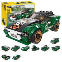 DIY Super Racing Model Bricks Set - 195+Pcs