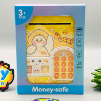 Duck Fingerprint & Swipe Card Unlock Piggy Bank