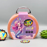 15Pcs Mermaid Realistic Makeup Bag