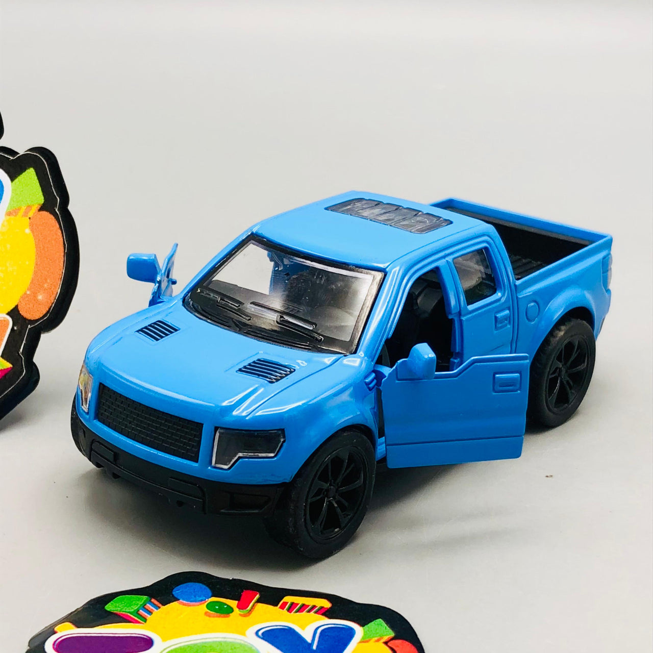 3Pcs Diecast Mini Pullback Pickup Models