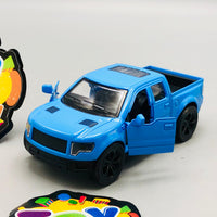 3Pcs Diecast Mini Pullback Pickup Models